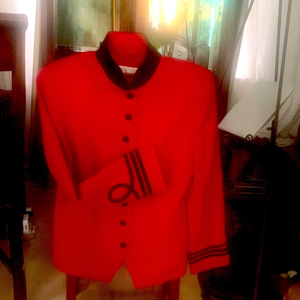 Vintage red coat